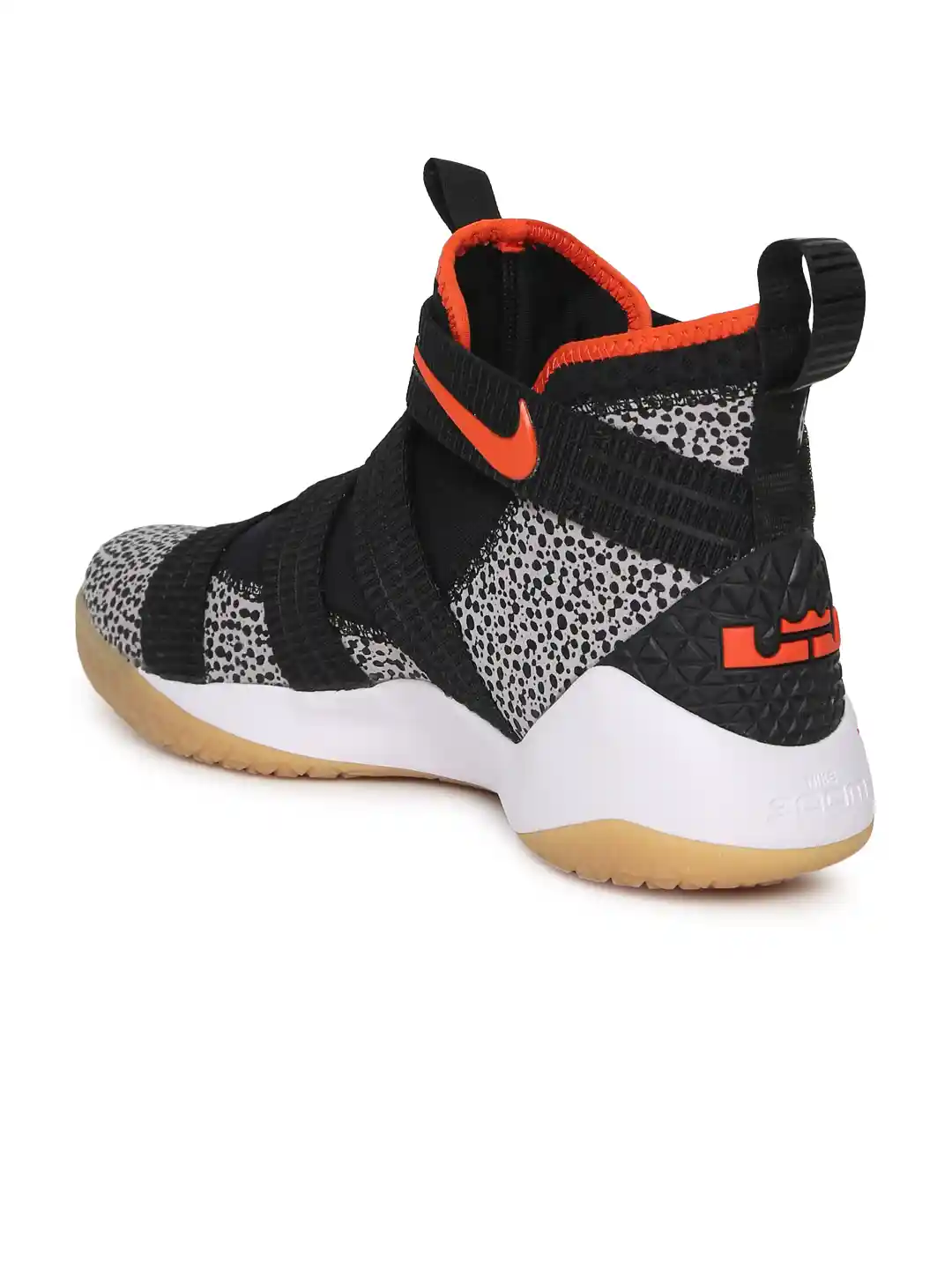 Buy Nike Men Black Leather Mid-Top LEBRON SOLDIER XI SFG