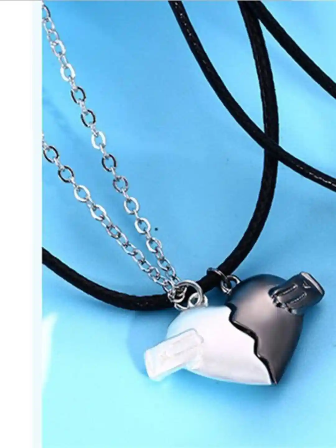 Buy VIEN Heart Shaped Magnetic Pendant Necklace Necklace and