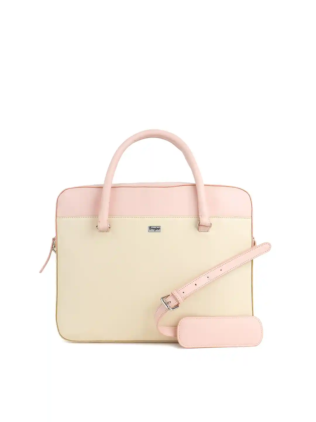 Buy Berrylush Colourblocked PU Laptop Bag Laptop Bag for Women