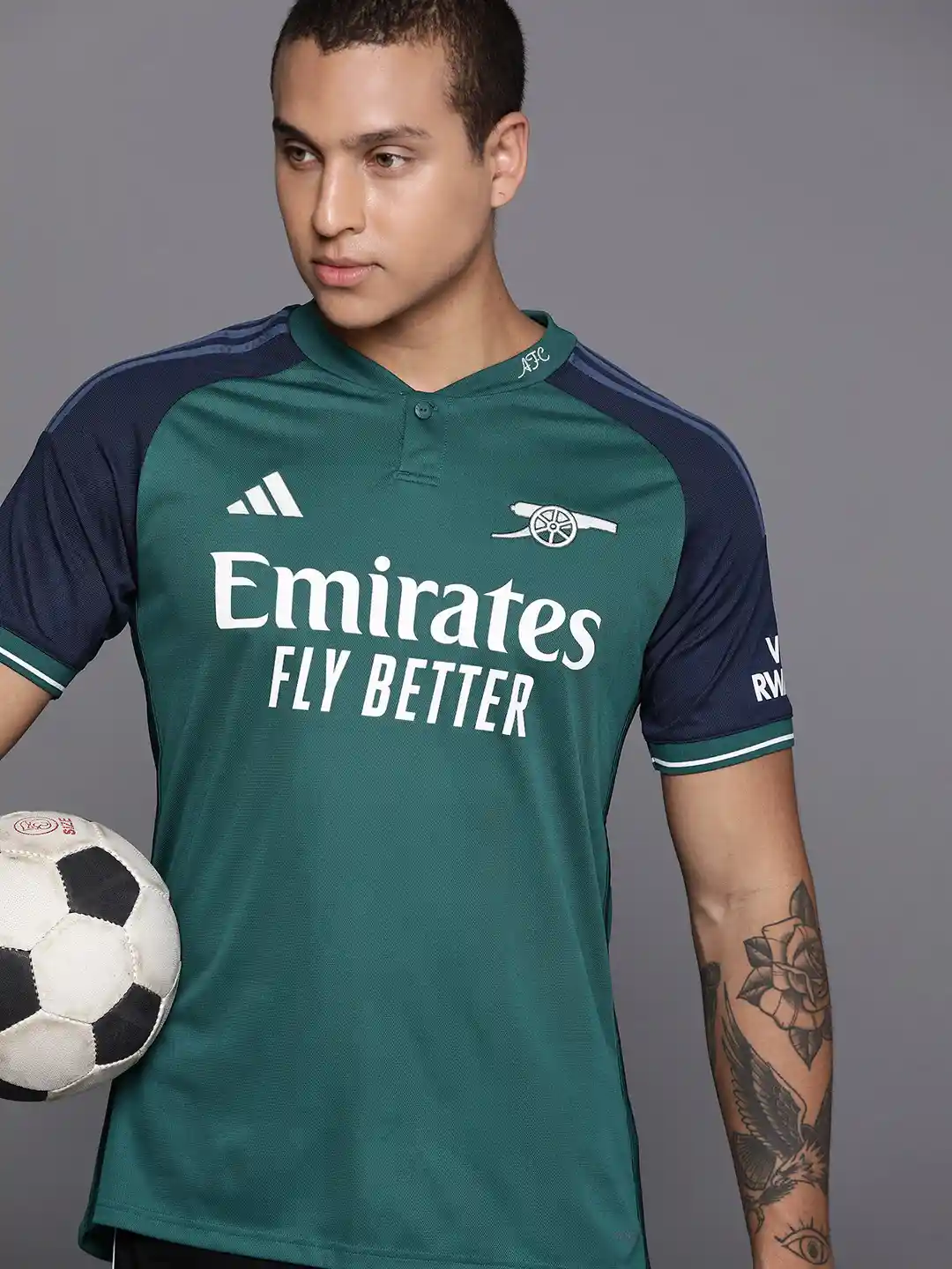 Buy ADIDAS Arsenal 23/24 Third Aeroready Jersey Tshirts for Men