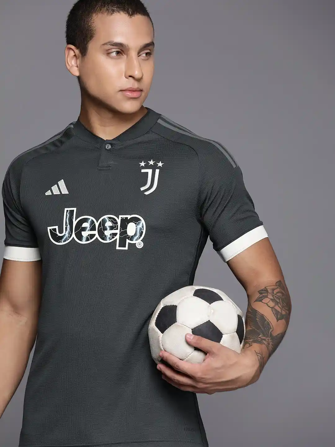 Buy ADIDAS Juventus 23/24 Third Aeroready Jersey Tshirts for Men