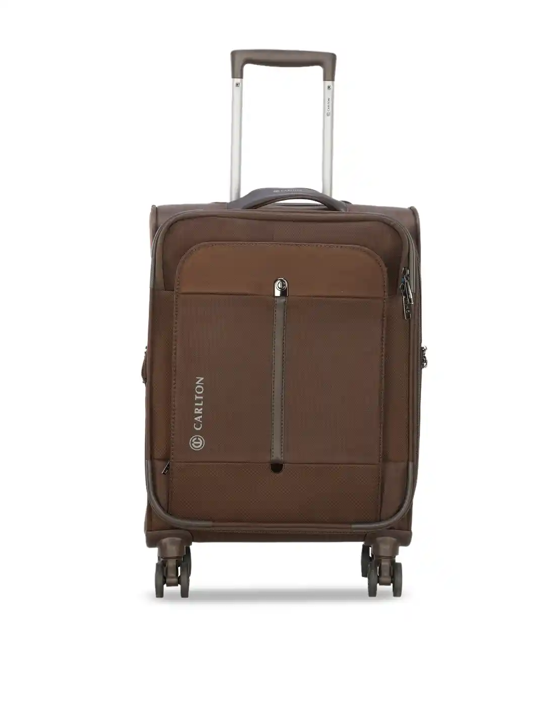 Carlton London Carlton Lightweight Suitcase Luggage Trolley Bag