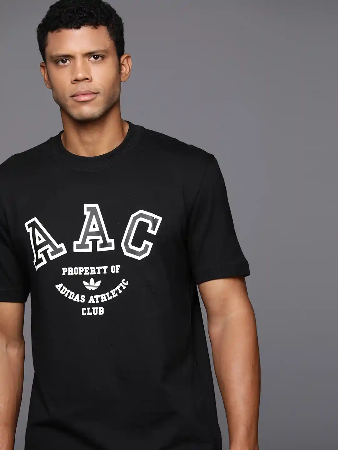 Buy ADIDAS Originals Men Hack AAC Printed Pure Cotton T-shirt