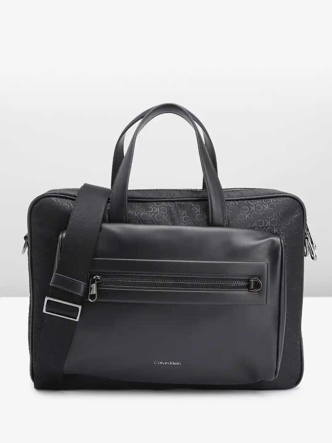 Briefcase Calvin Klein Work Bag Calvin Klein Set Laptop Bag Black