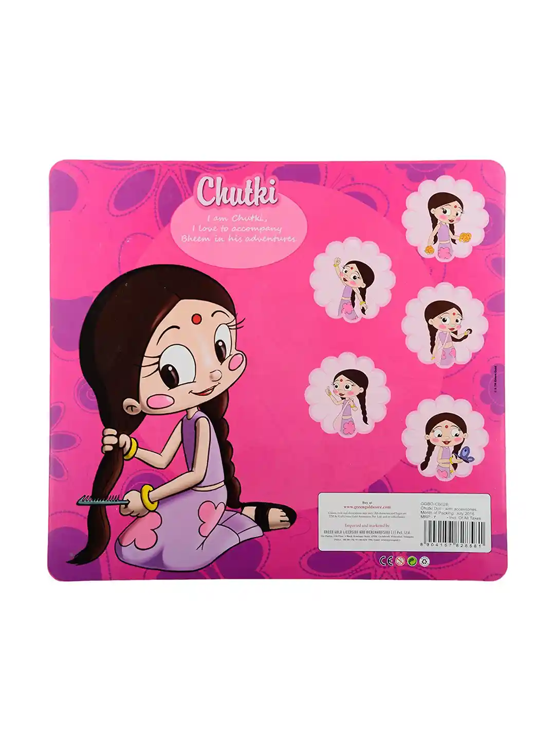Buy Chhota Bheem Chutki Doll with Accessories Girl Set PRMA7084