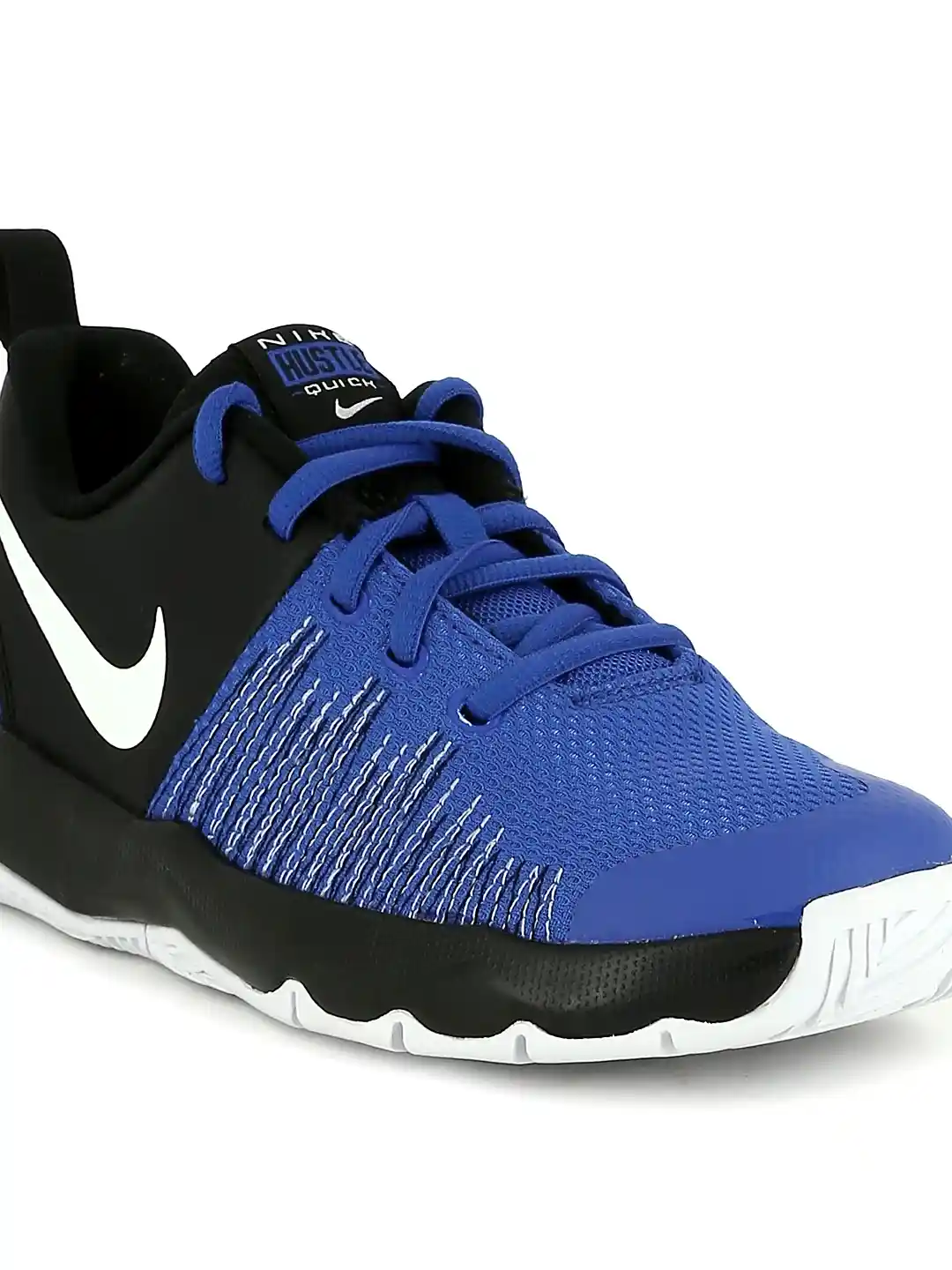 Buy Nike Boys Blue Black TEAM HUSTLE QUICK Basketball Shoes