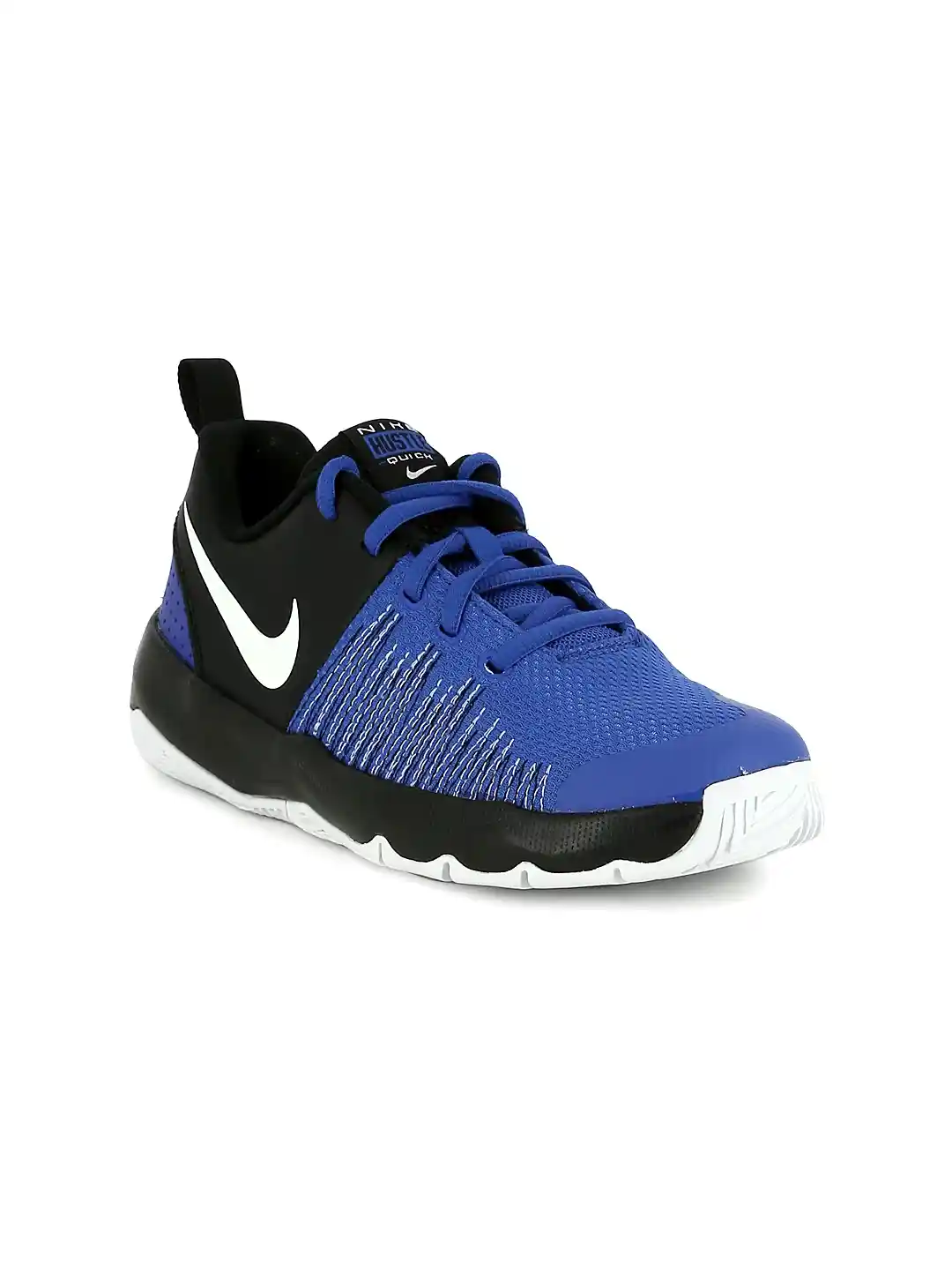 Buy Nike Boys Blue Black TEAM HUSTLE QUICK Basketball Shoes