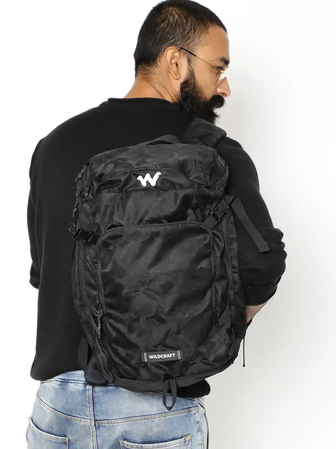 Buy Wildcraft Rambler Unisex Black Solid Backpack Backpacks for
