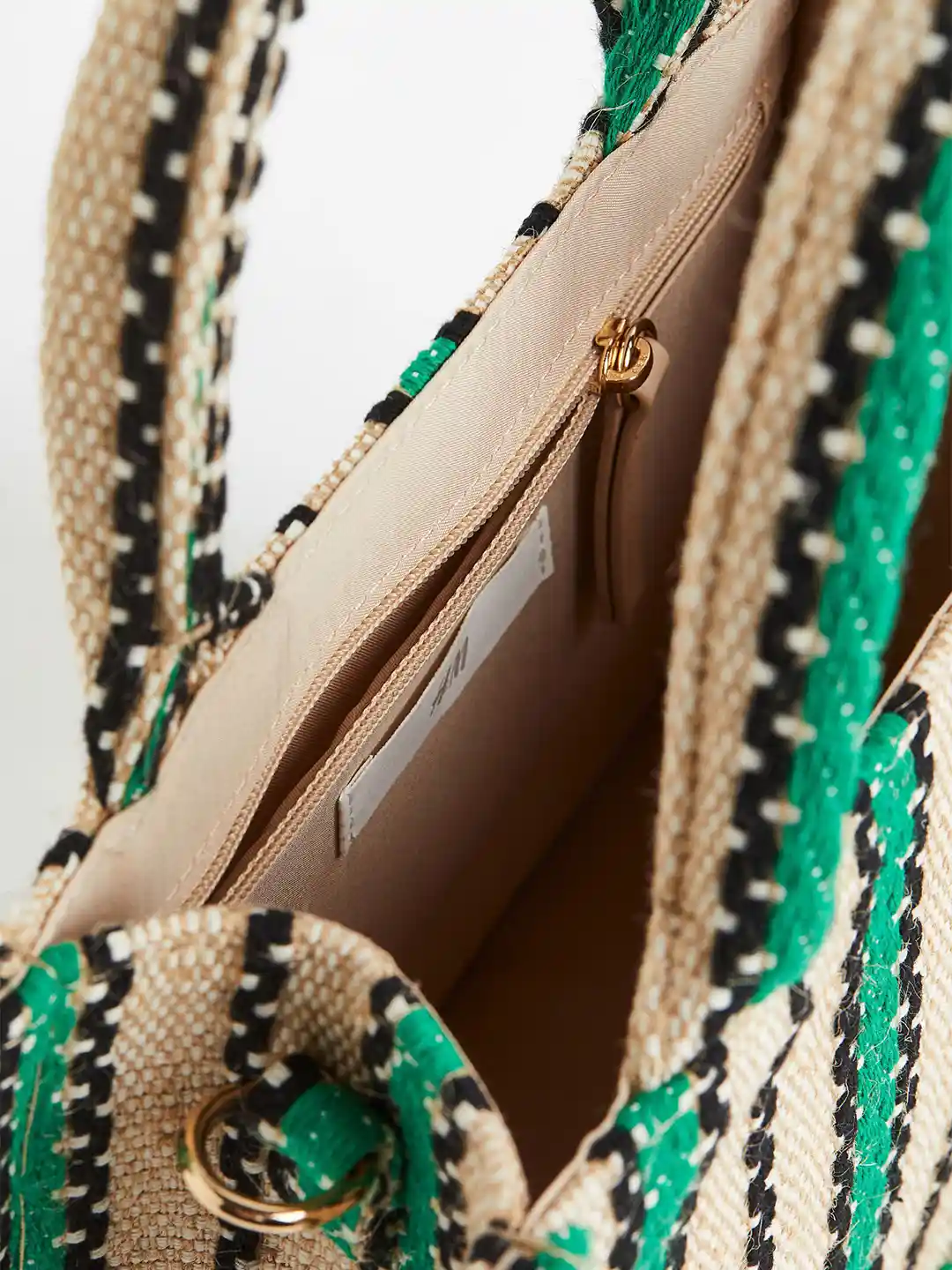 Buy H&M Jute-Blend Mini Shopper Handbags for Women 23806178 Myntra