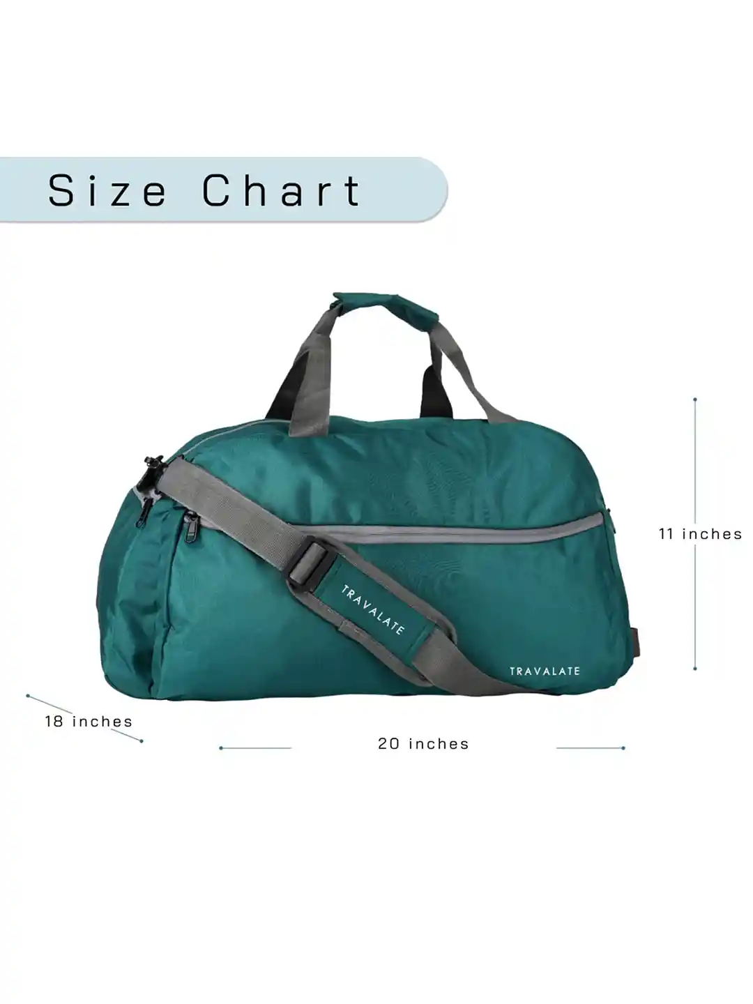Buy TRAVALATE Ultra Light Travel Duffle Bag Duffel Bag for