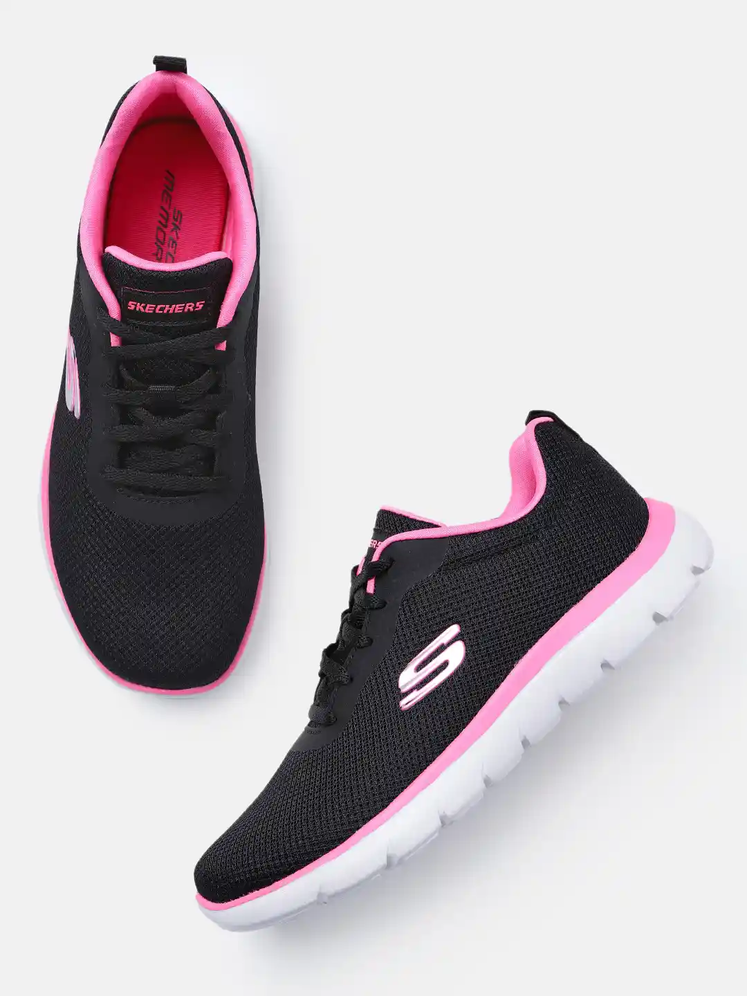 Buy Skechers Women Summits Memory Foam Sneakers Casual Shoes for