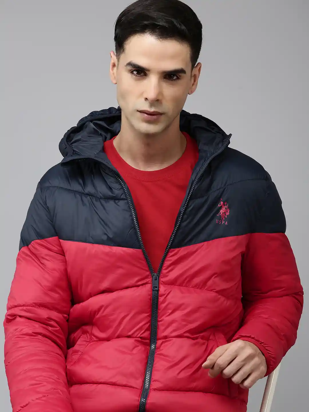 Polo Colourblocked Puffer Jacket