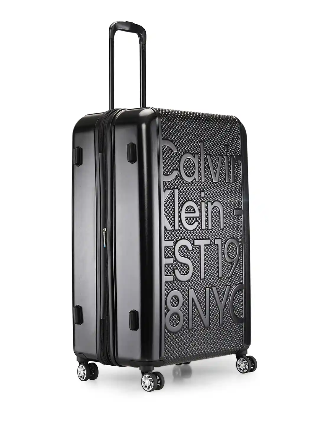 Buy Calvin Klein IN NYC Textured Hard-Sided Large Trolley Bag