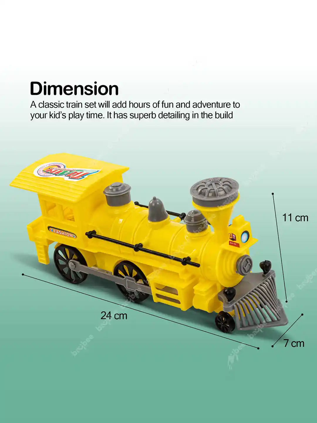 Buy BAYBEE Kids Pull Go Train Toy With Light Toy Vehicles for