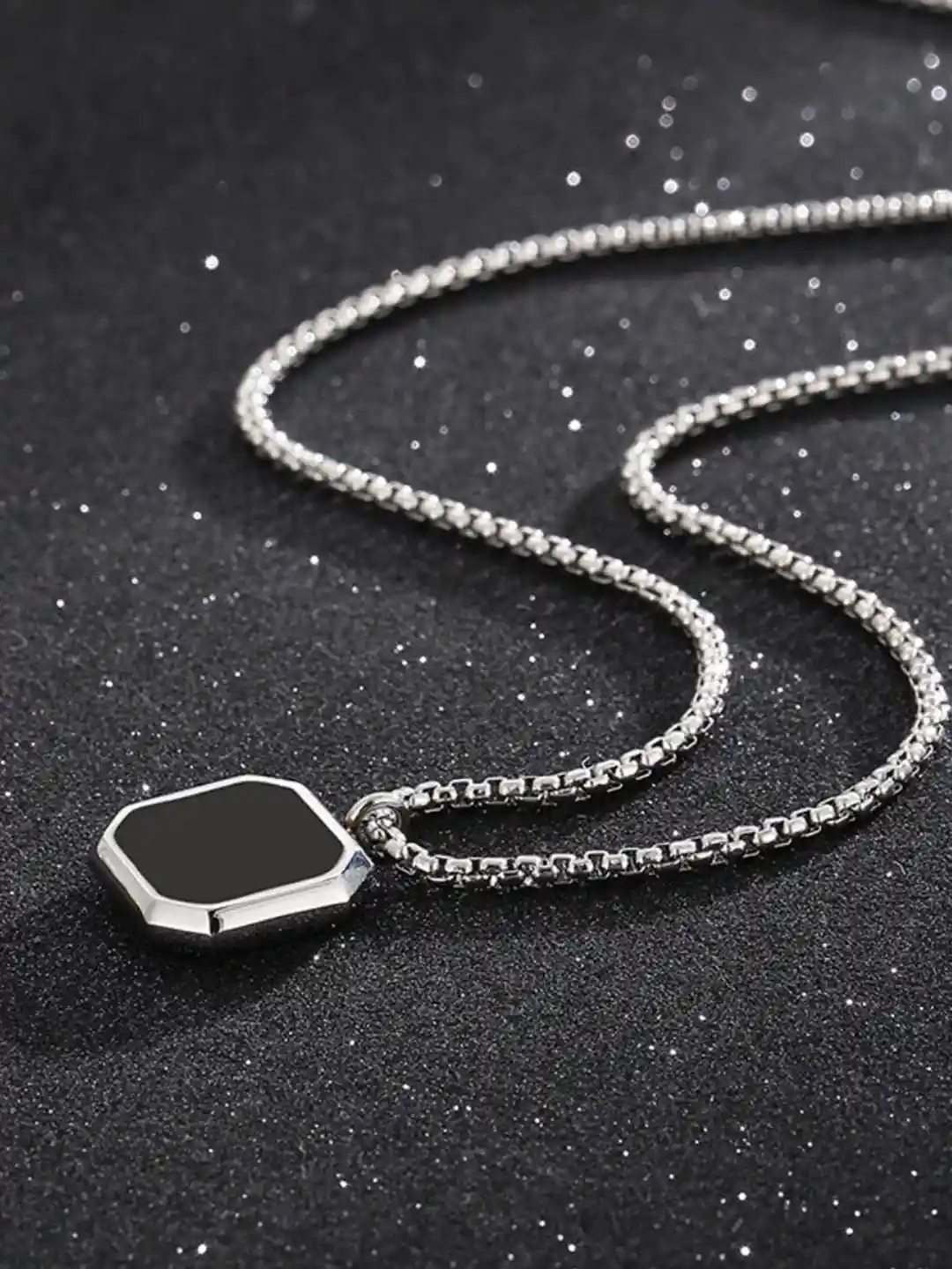 Buy SALTY Midnight Charisma Stainless Steel Neck Chain Pendant for