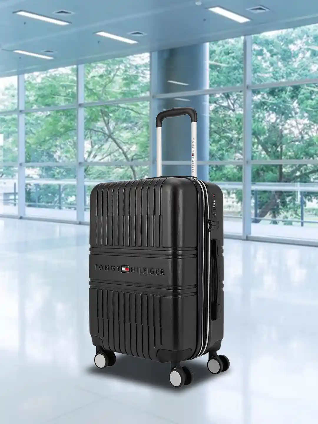 Buy Tommy Hilfiger Medium Trolley Suitcase Trolley Bag for