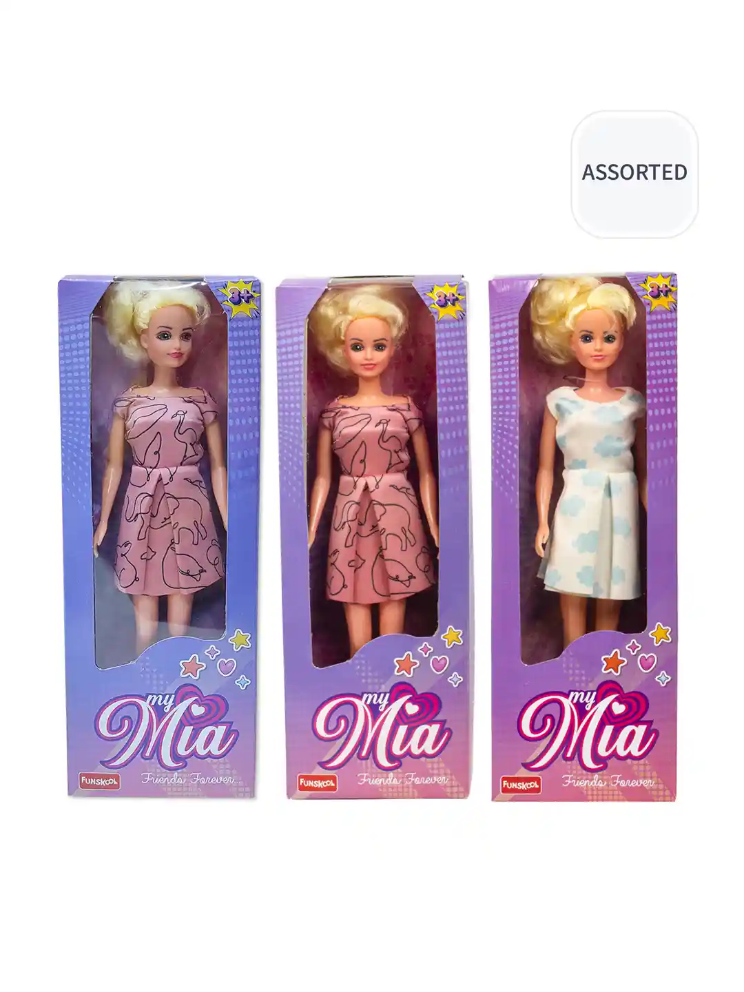 Buy Funskool White Blue My Mia Doll Soft Toys and Dolls for