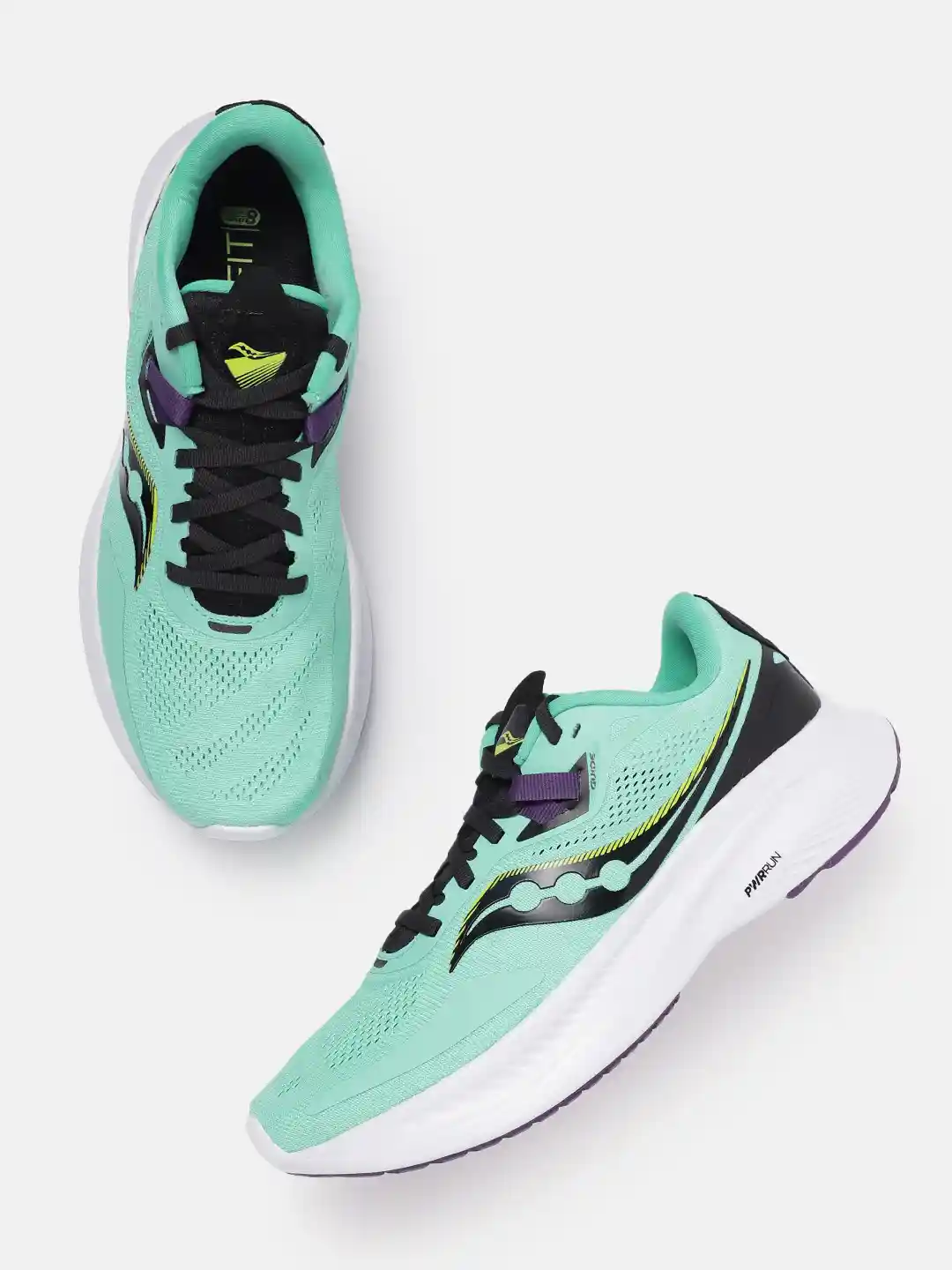 Buy saucony Women Woven Design GUIDE 15 Running Shoes Sports