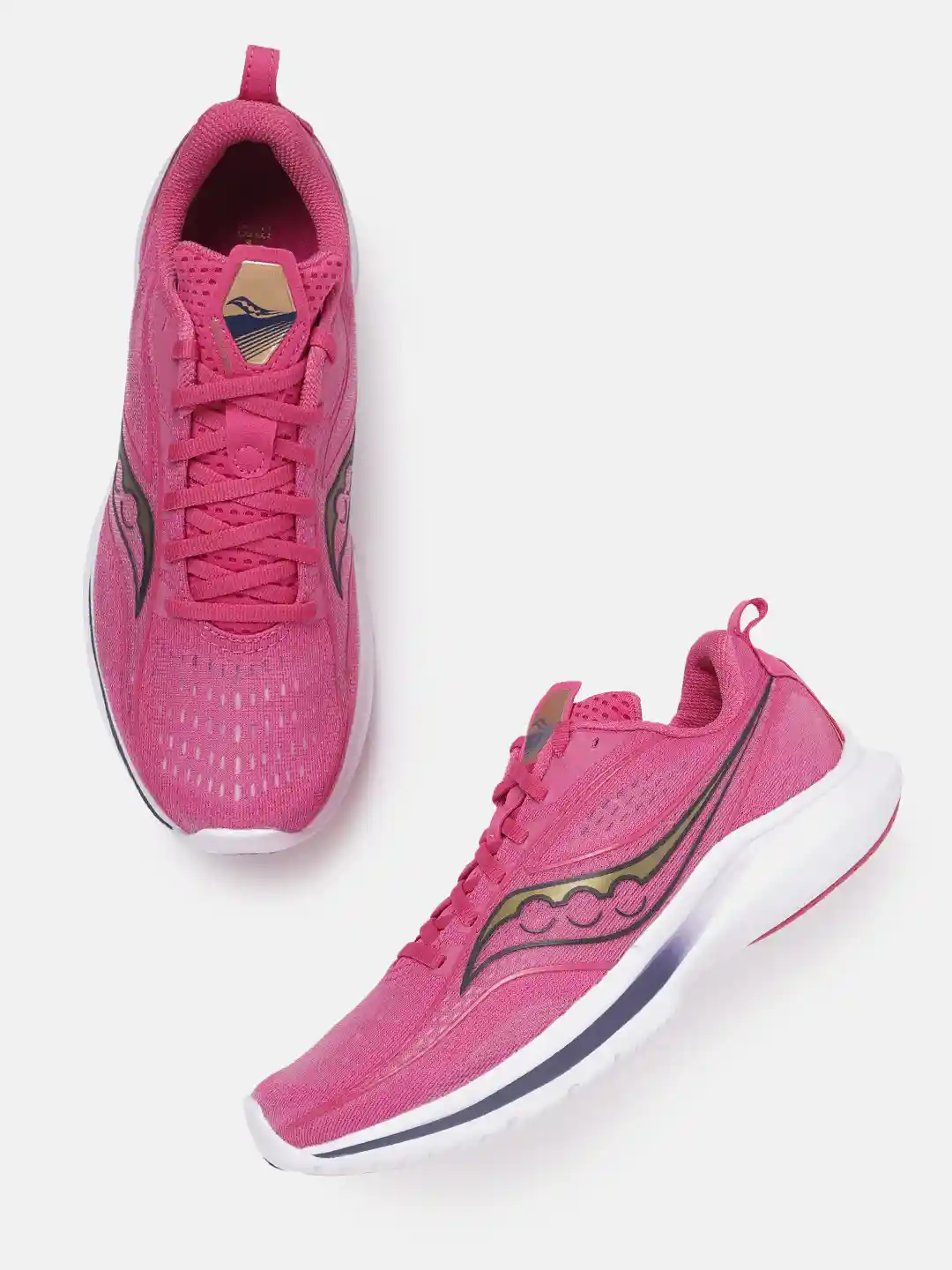 Buy saucony Women Woven Design KINVARA 13 Running Shoes Sports