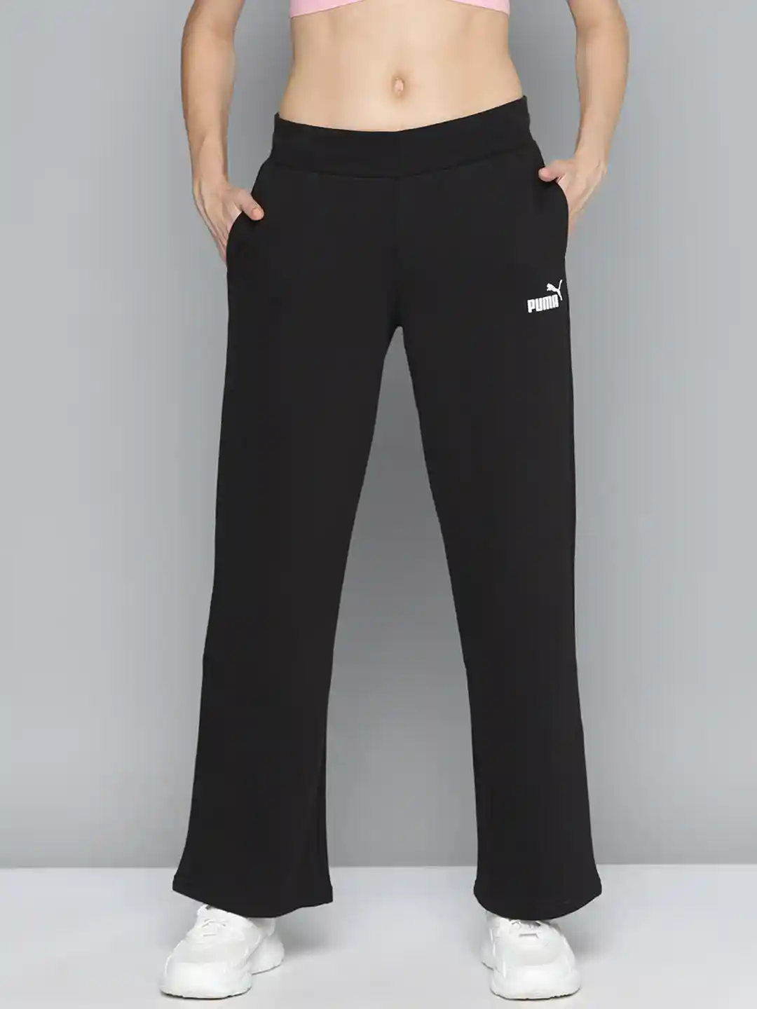 Buy Puma Women ESS Straight Leg Sweat Pants Track Pants for