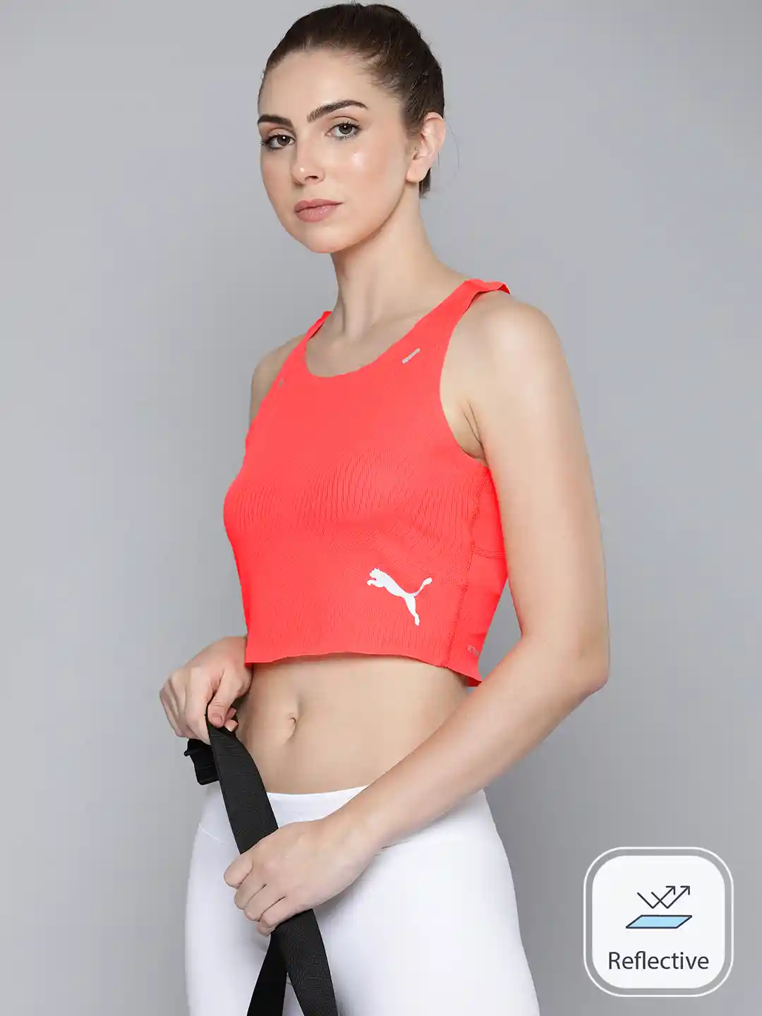 Buy Puma Ultraspun Running dryCELL Tank Crop Top Tops for Women