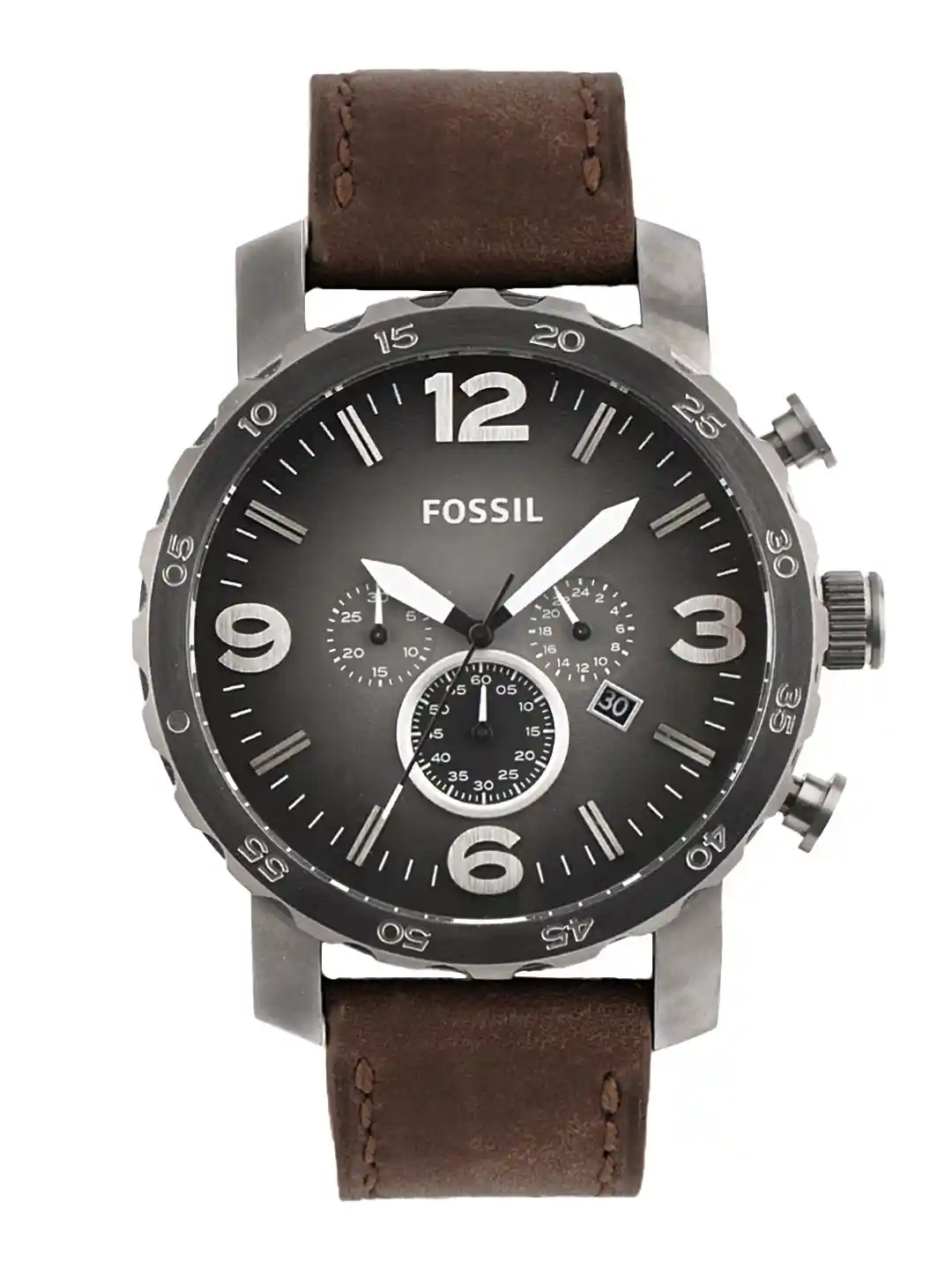 Buy Fossil Men Grey Dial Chronograph Watch JR1424 Watches for