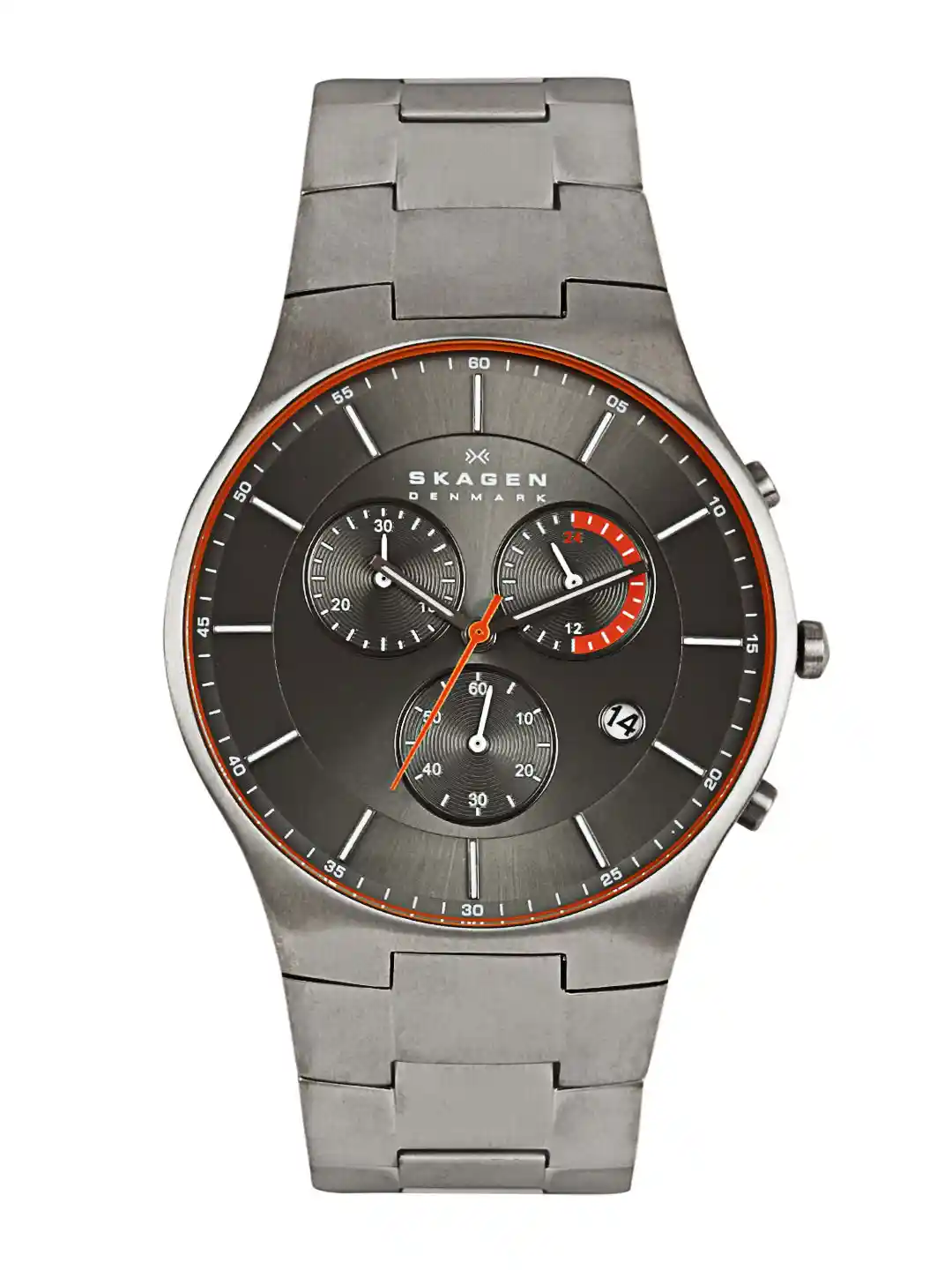 Buy SKAGEN Men Gunmetal-Toned Dial Watch SKW6076 Watches for Men