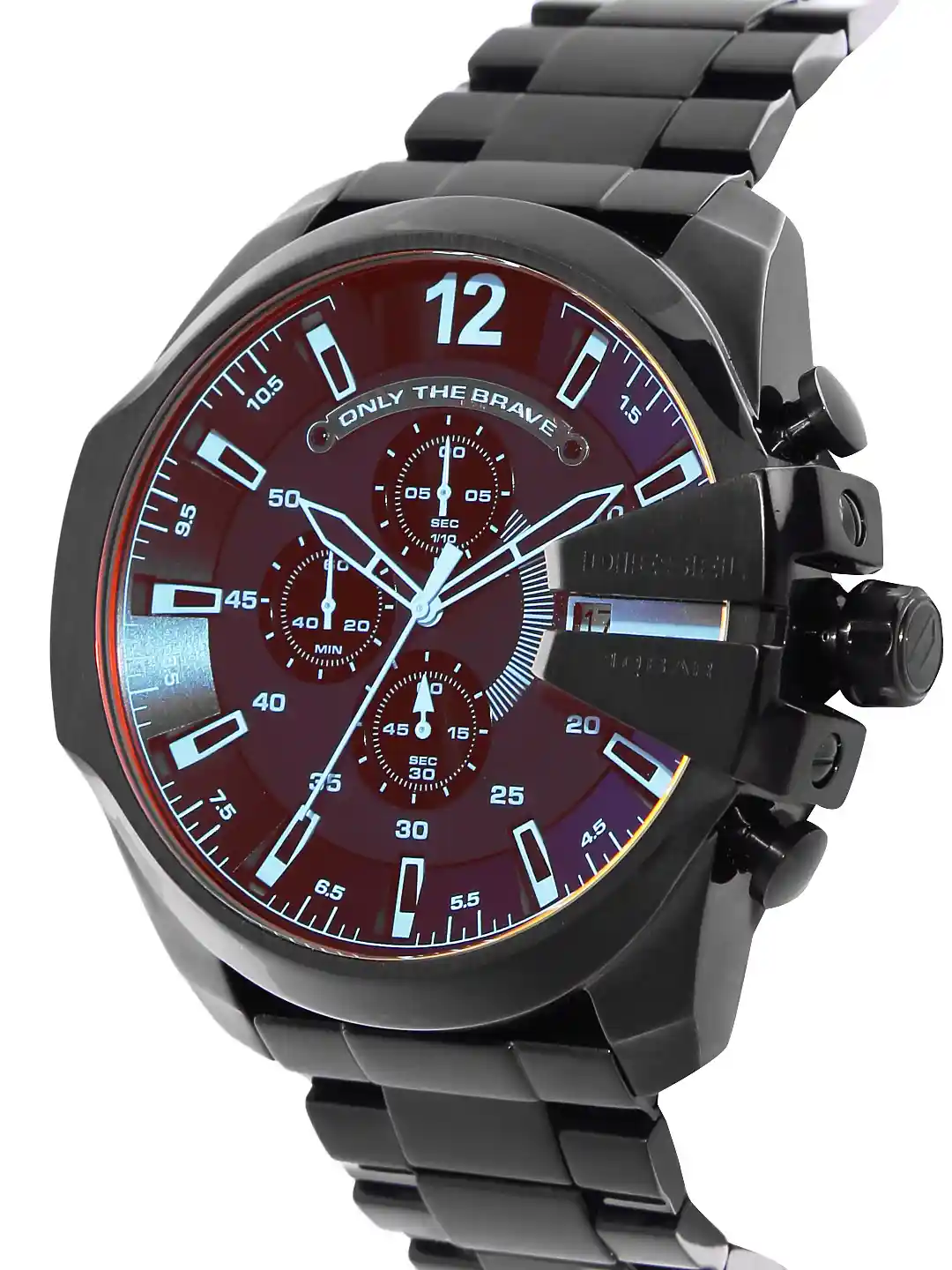 Stainless Steel Diesel Watch Dz4318 Price Diesel Mega Chief