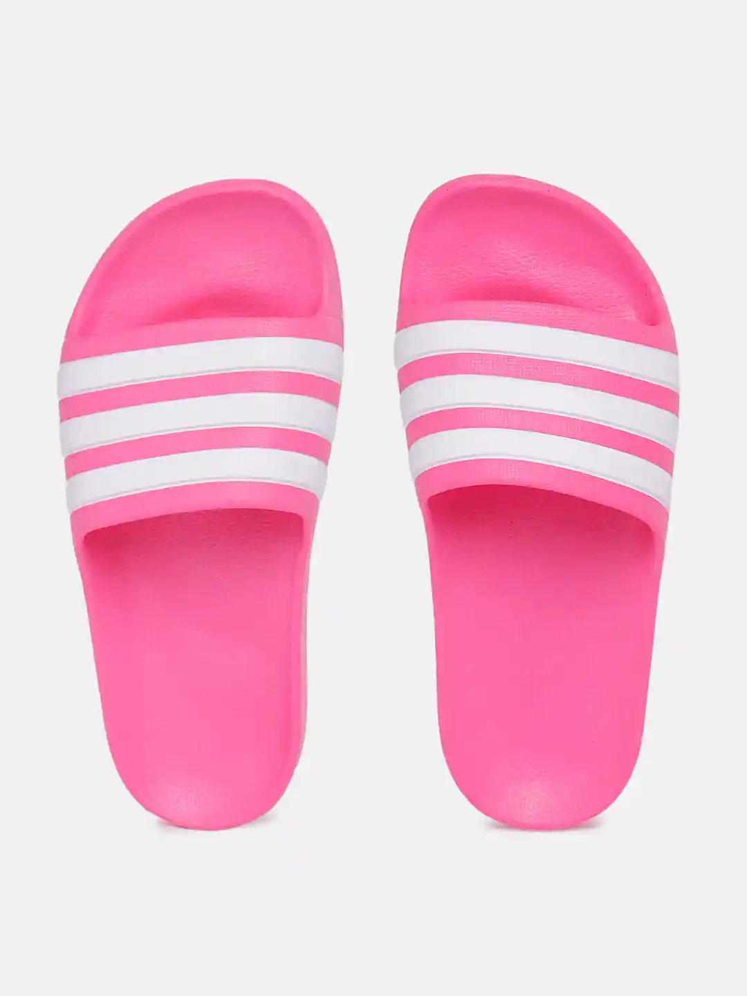 Buy ADIDAS Kids Adilette Aqua Striped Sliders Flip Flops for