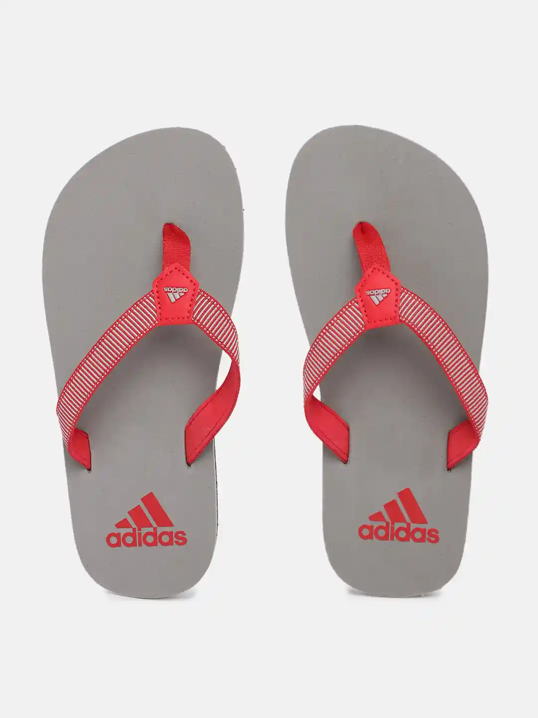 ADIDAS Kids Striped Pierco Thong Flip-Flops