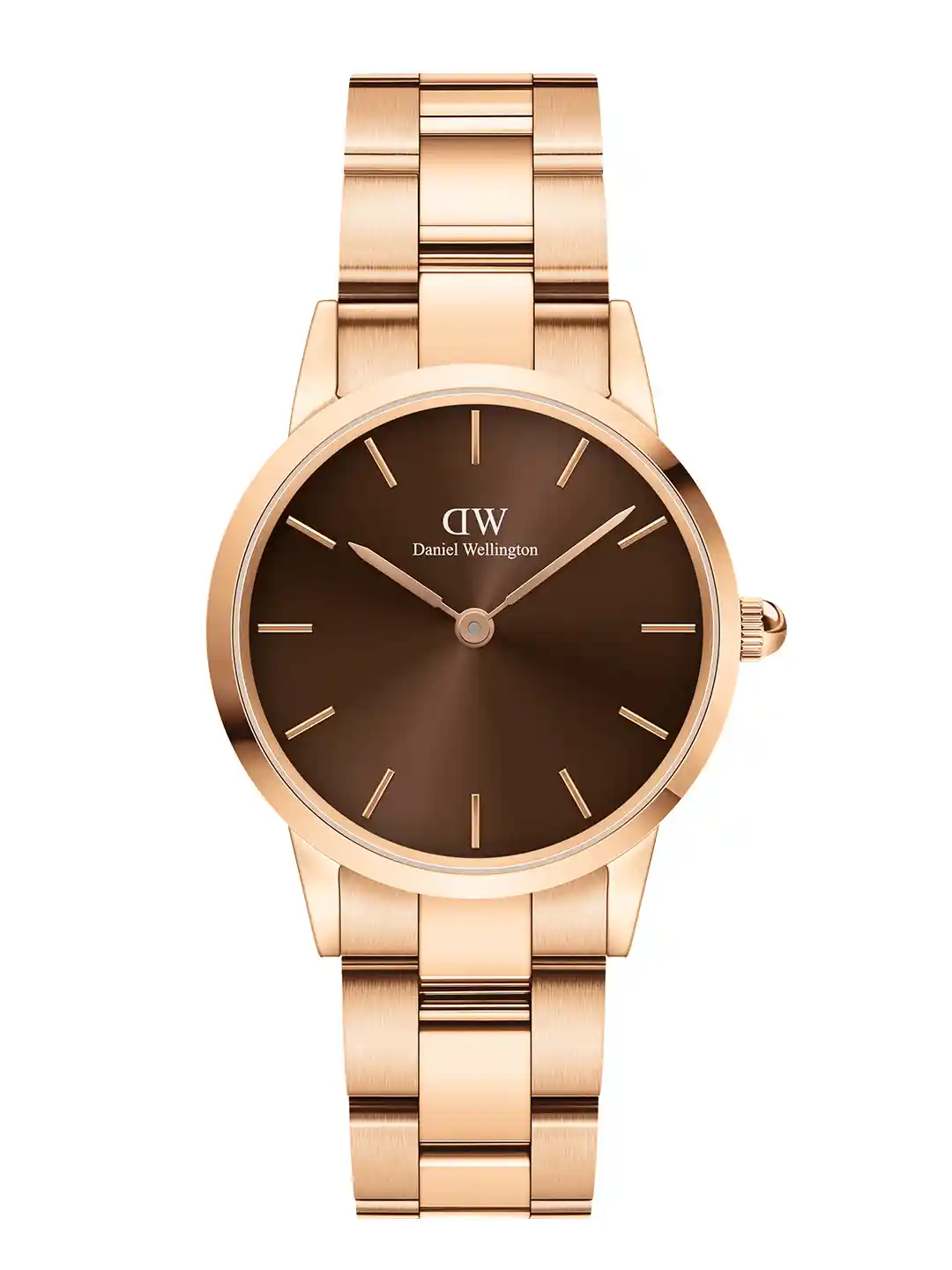 Buy Daniel Wellington Women Iconic Rose Gold Plated Bracelet Style - Main Image