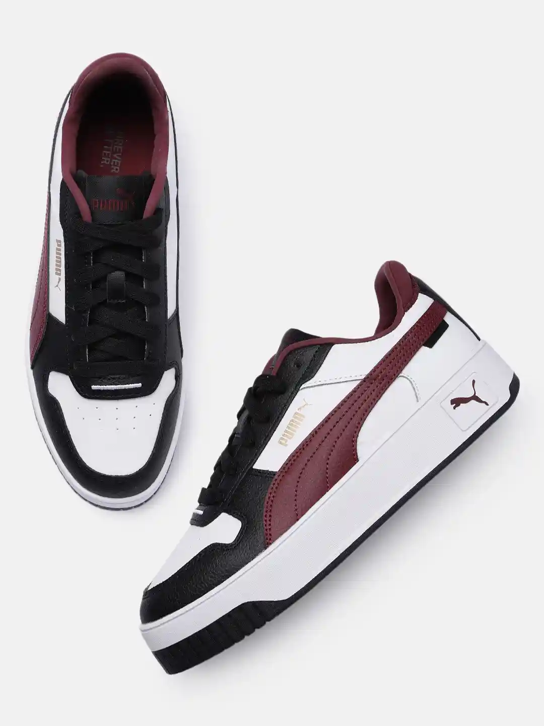 Buy Puma Women Carina Street Leather Sneakers Casual Shoes for