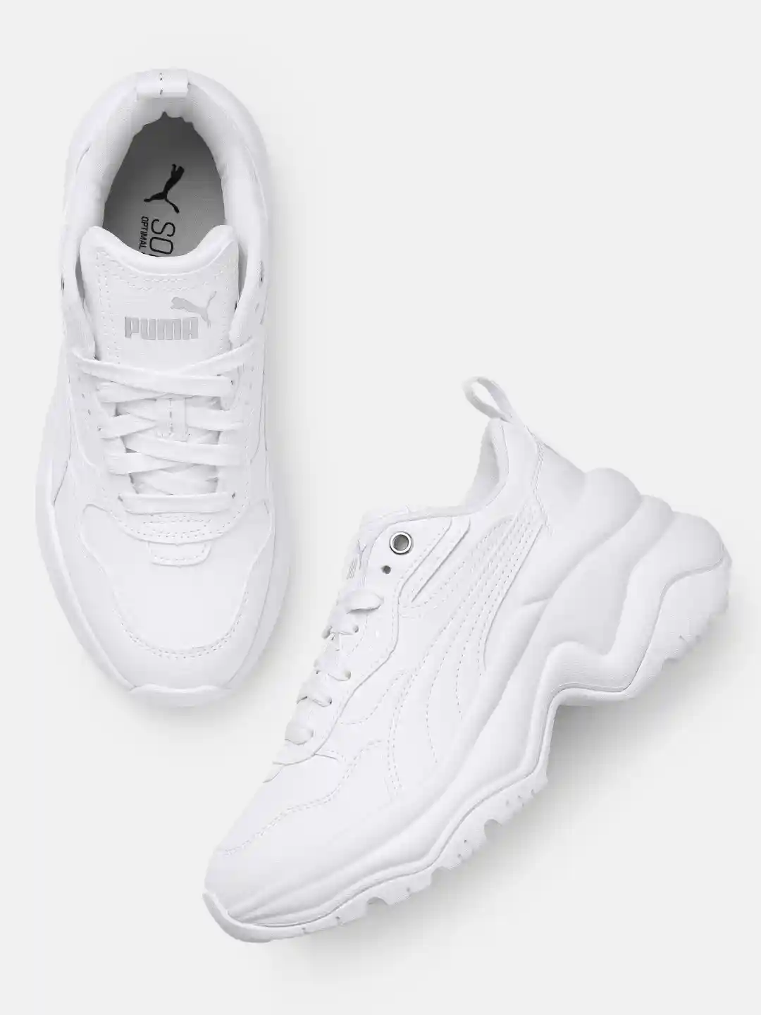 Buy Puma Women Solid Cilia Wedge Sneakers Casual Shoes for Women