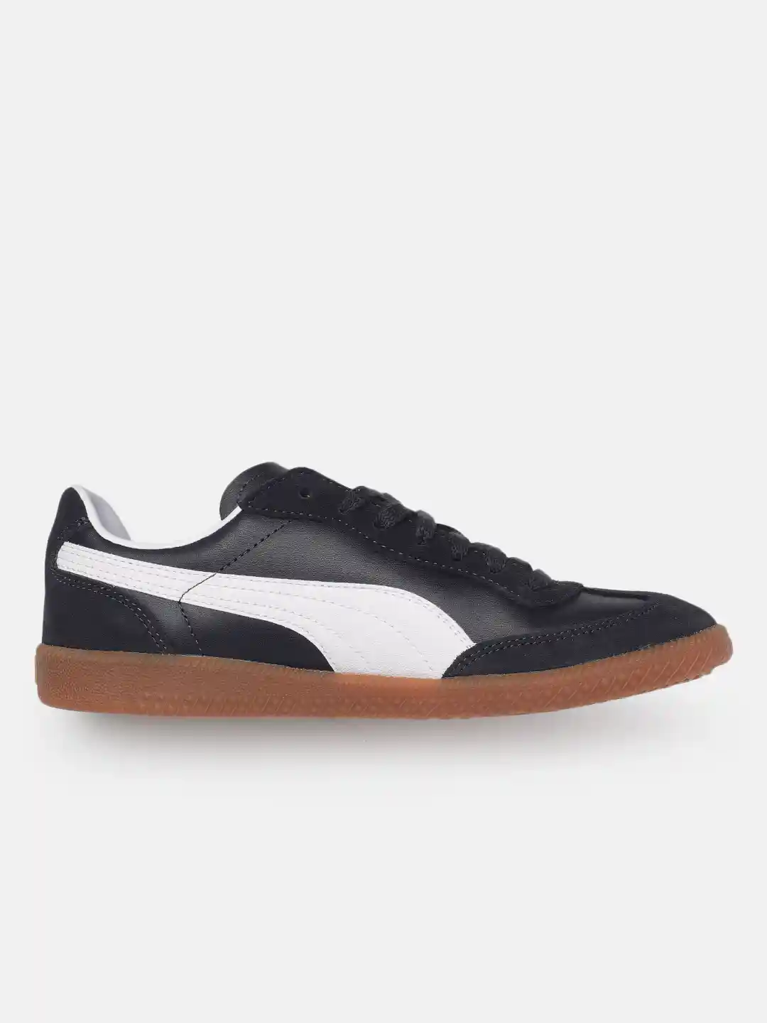 Buy Puma Unisex Super Liga OG Retro Colourblocked Leather Sneakers