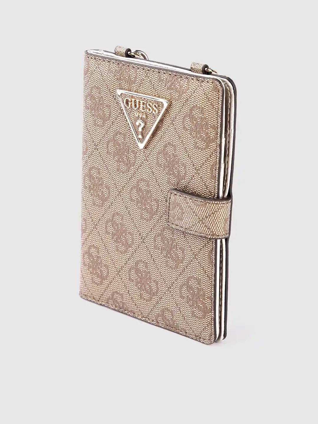 Buy GUESS Brand Logo Printed Two Fold Wallet Wallets for Women