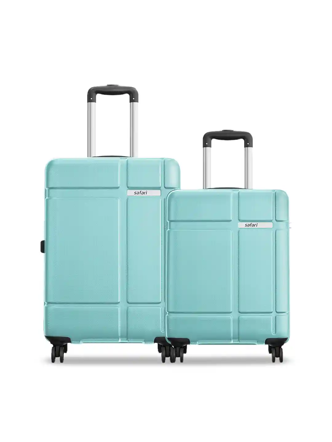 Safari Set Of Luggage Buy Safari Astra Wheels 56 And 66 Cms Small