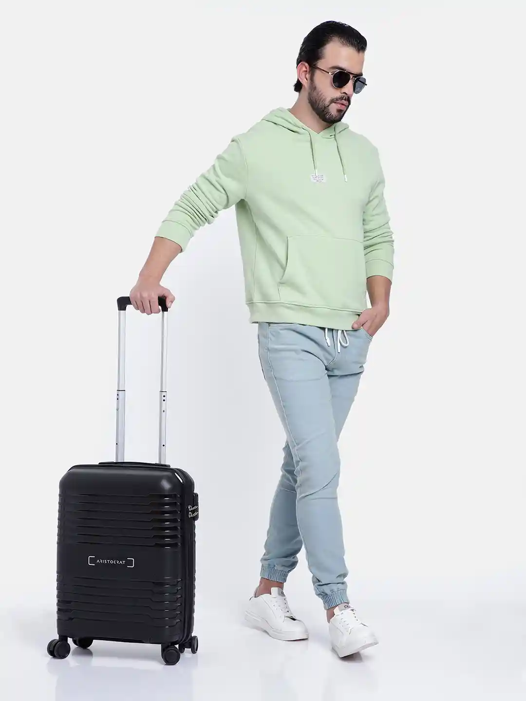 Buy Aristocrat Harbor Small Polypropylene Hard Luggage Cabin