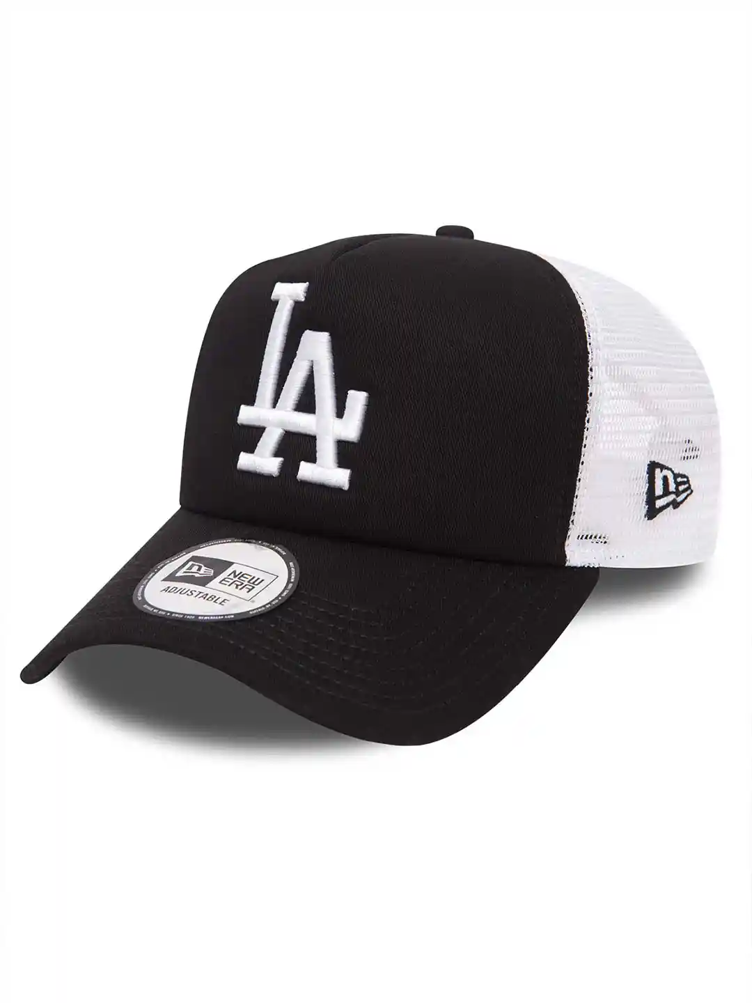 Buy New Era LA Dodgers Clean Black A-Frame Trucker Cap Caps for