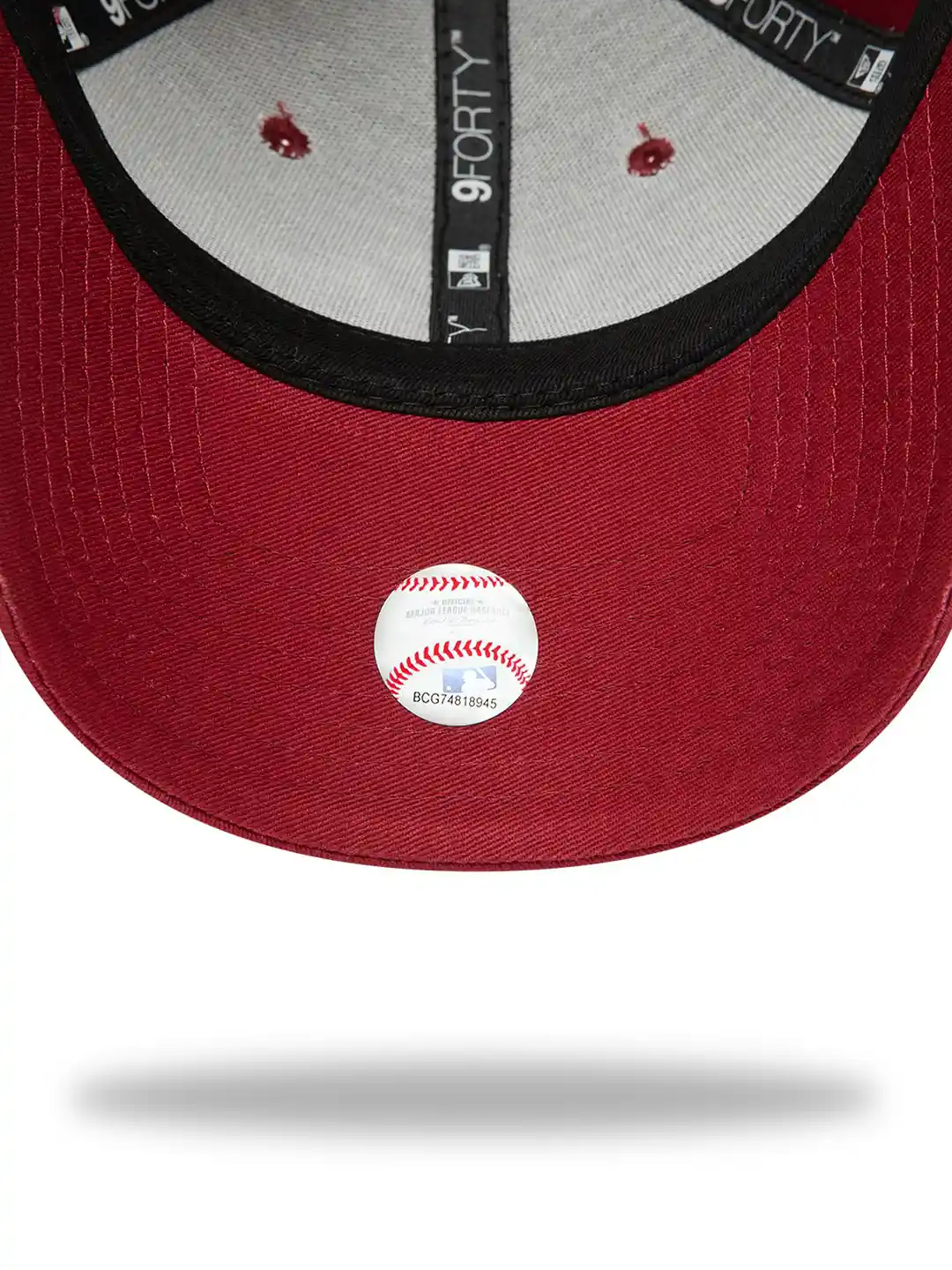 Buy New Era New York Yankees Essential Red 9FORTY Cap Caps for - Main Image