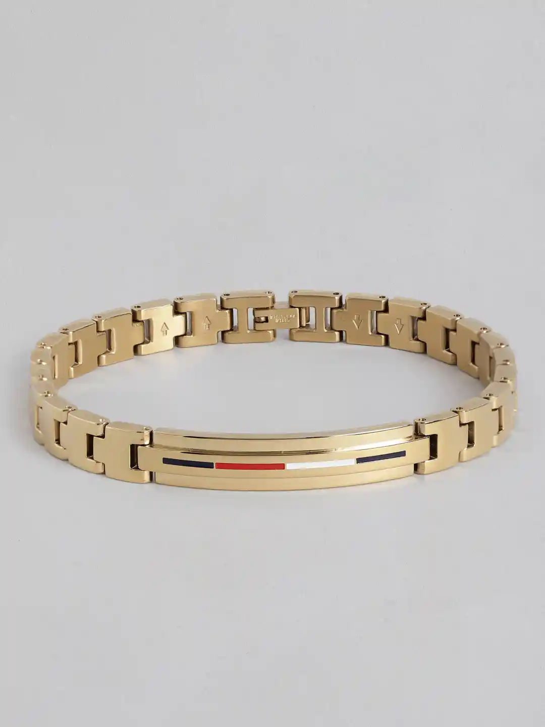 Stainless Steel Tommy Hilfiger Gold Bracelet Mens Buy Tommy Hilfiger Men Stainless Steel Chain LInk Bracelet