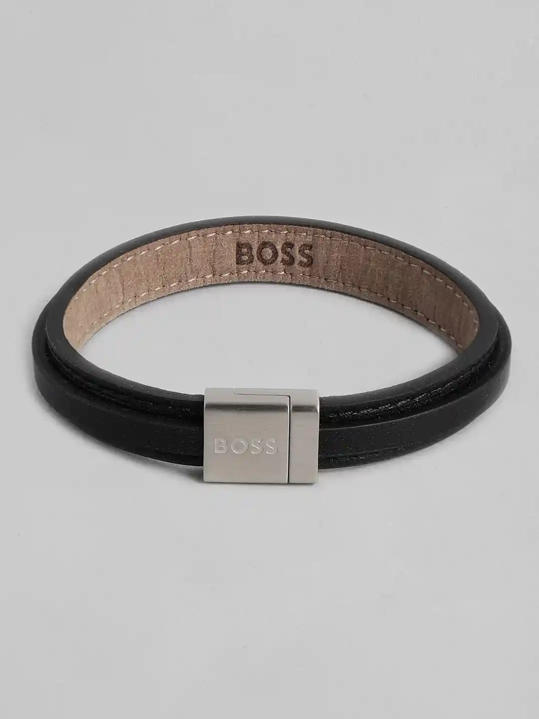 Buy Hugo Boss Men Leather Grover Wraparound Bracelet Bracelet
