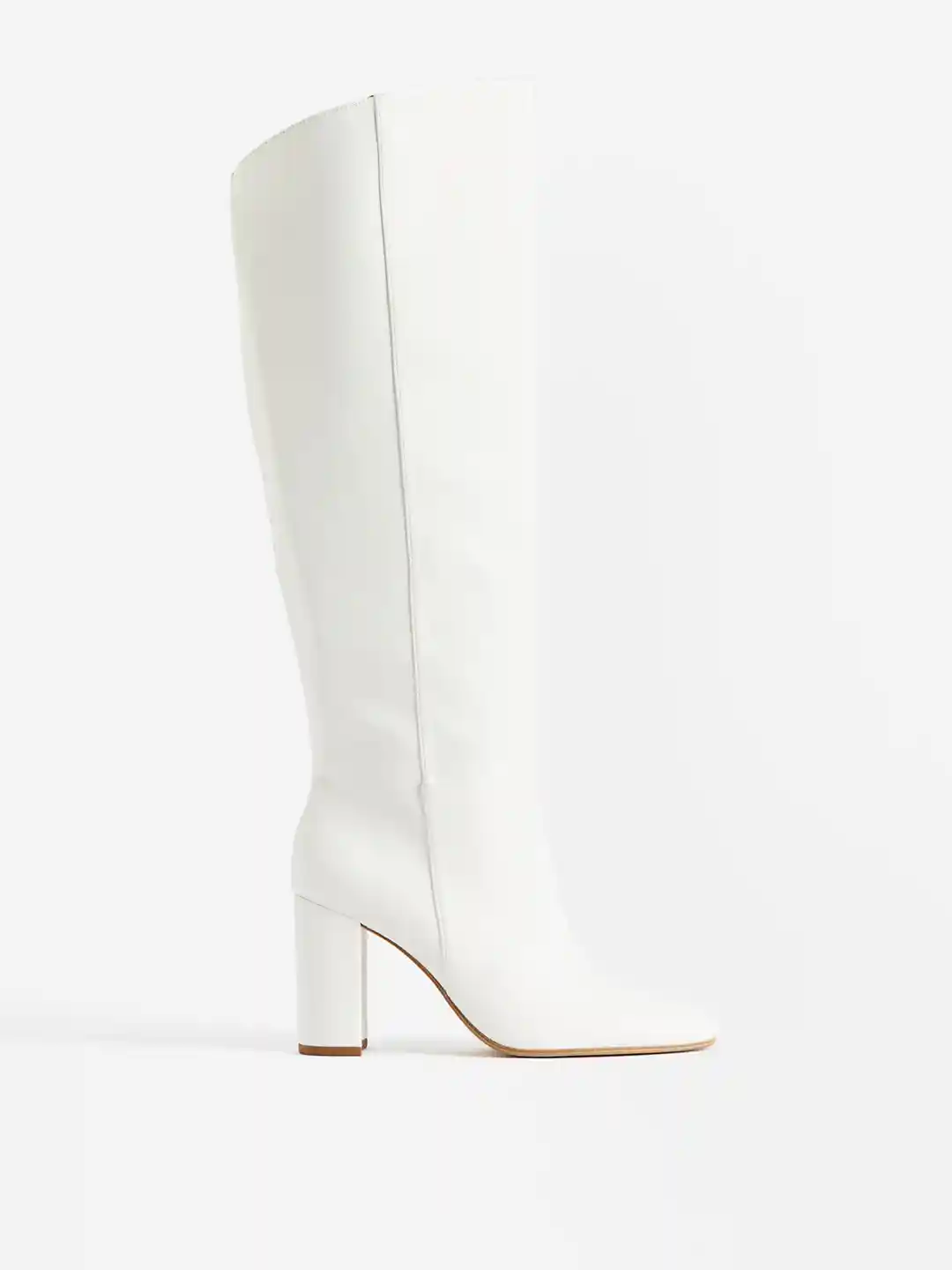 Buy H&M Knee-High Heeled Boots Boots for Women 24220590 Myntra