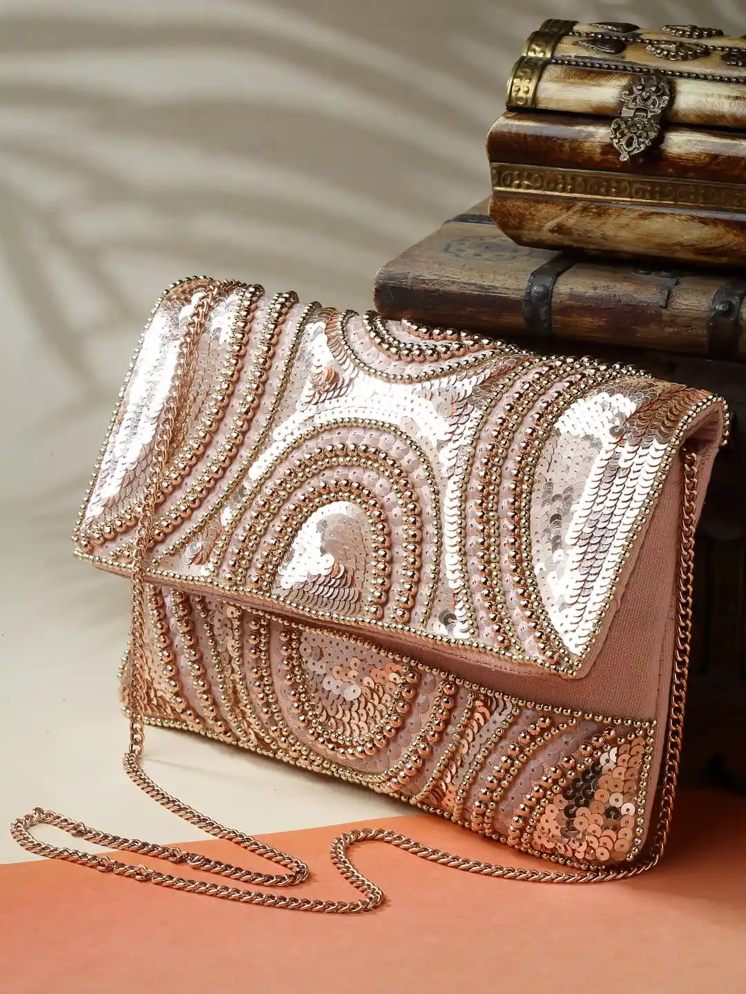 Anekaant Embellished Structured Sling Bag