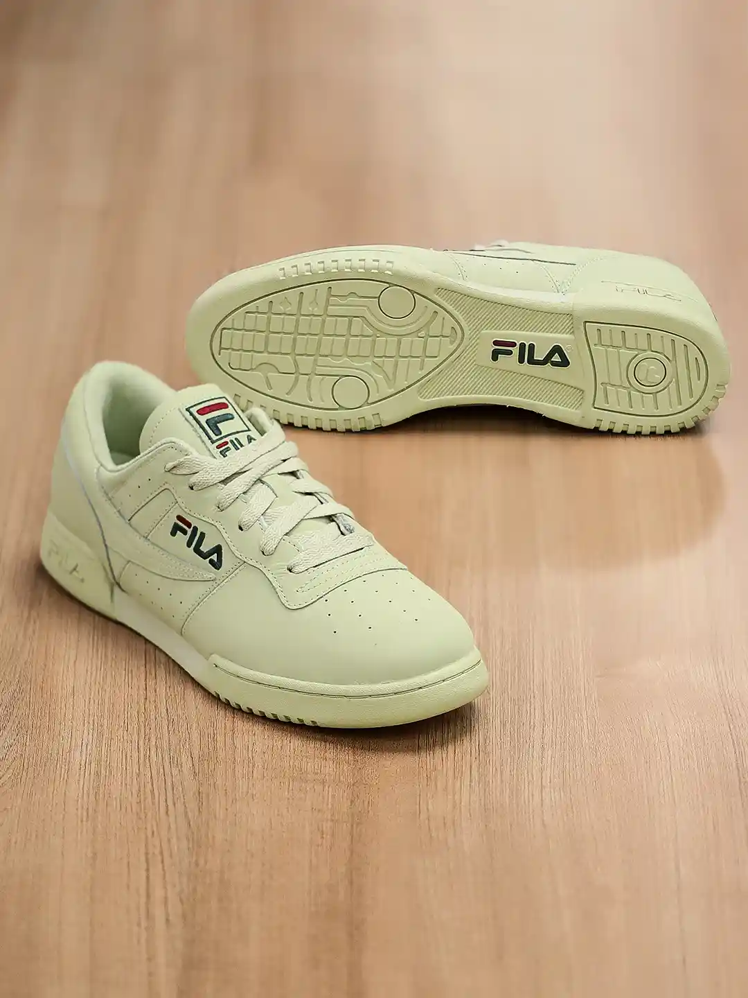 Buy FILA Men Green Original Fitness Premium Sneakers Casual
