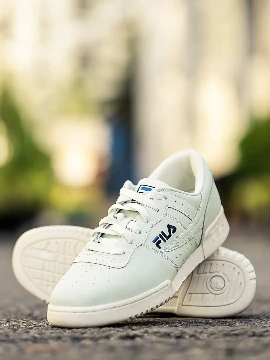 Buy FILA Men Off-White Original Fitness Premium Sneakers Casual