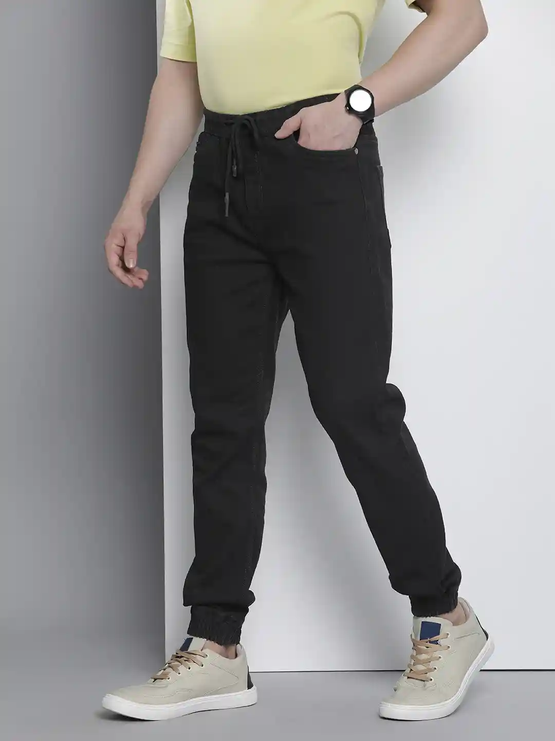 Buy The Indian Garage Co Men Solid Slim Fit Jeans Jeans for Men