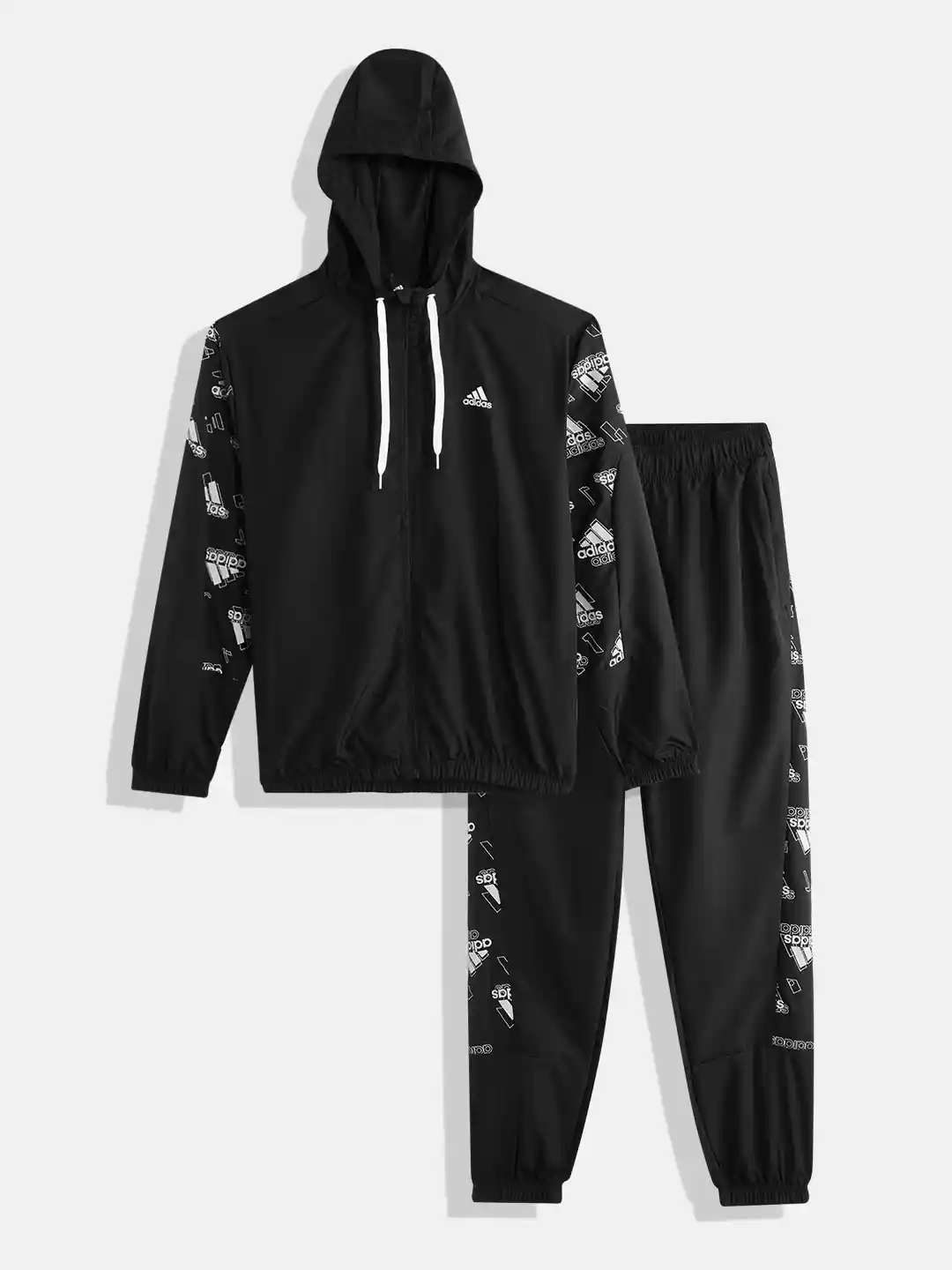 Buy ADIDAS Boys All Over Print Hooded Tracksuits Tracksuits for