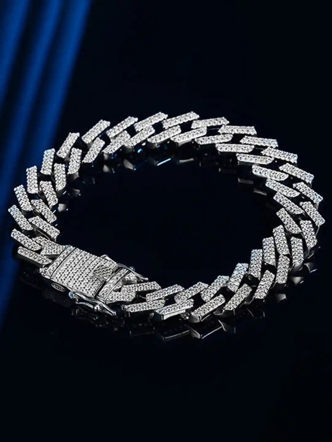 Buy Designs You Women Silver-Plated American Diamond-Studded