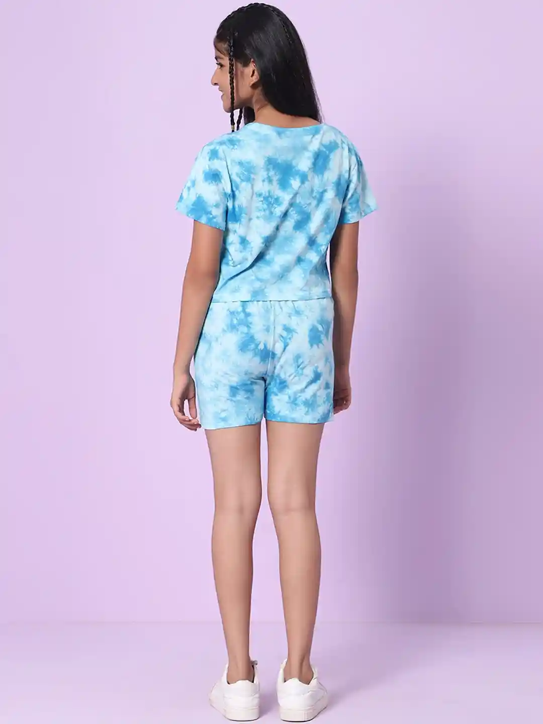 Cropped Shirt Tie Dye Nike Shorts And Crop Top Nike Clothes Nike