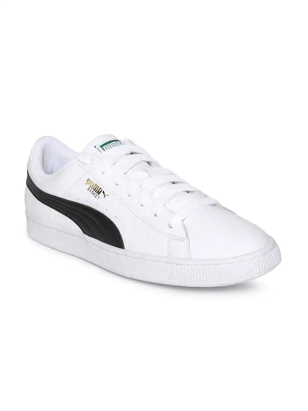 Buy Puma Men White Basket Classic LFS Sneakers Casual Shoes for